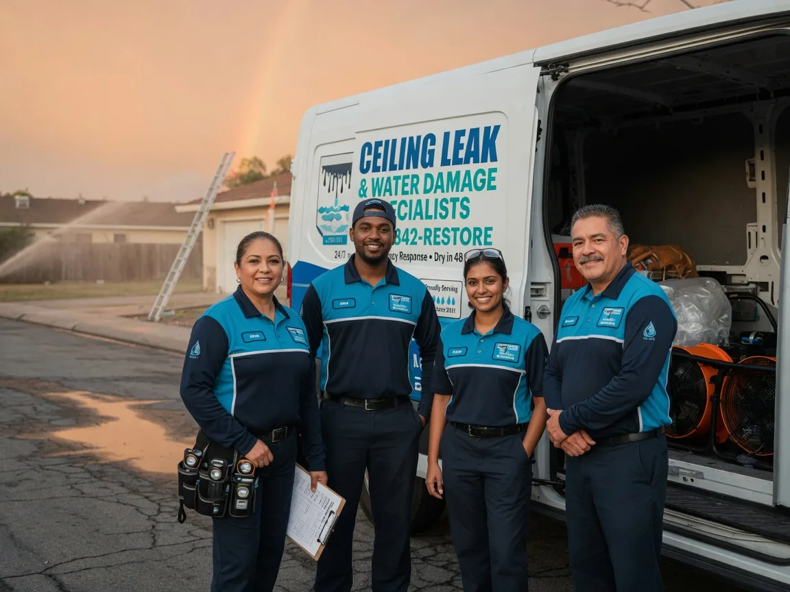 Ceiling Leak Cleanup company in Wapwallopen, PA