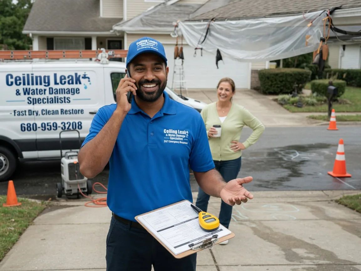 Ceiling Leak Cleanup Wapwallopen, PA FAQs